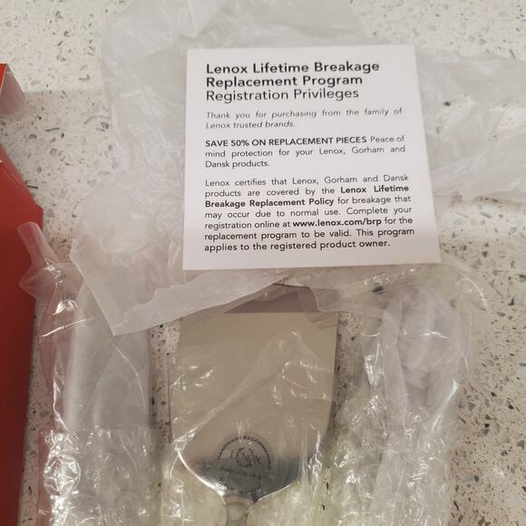 Lenox Holiday Gatherings 3 Piece Cheese Set Christmas Discontinued Lenox Set - Picture 9 of 14